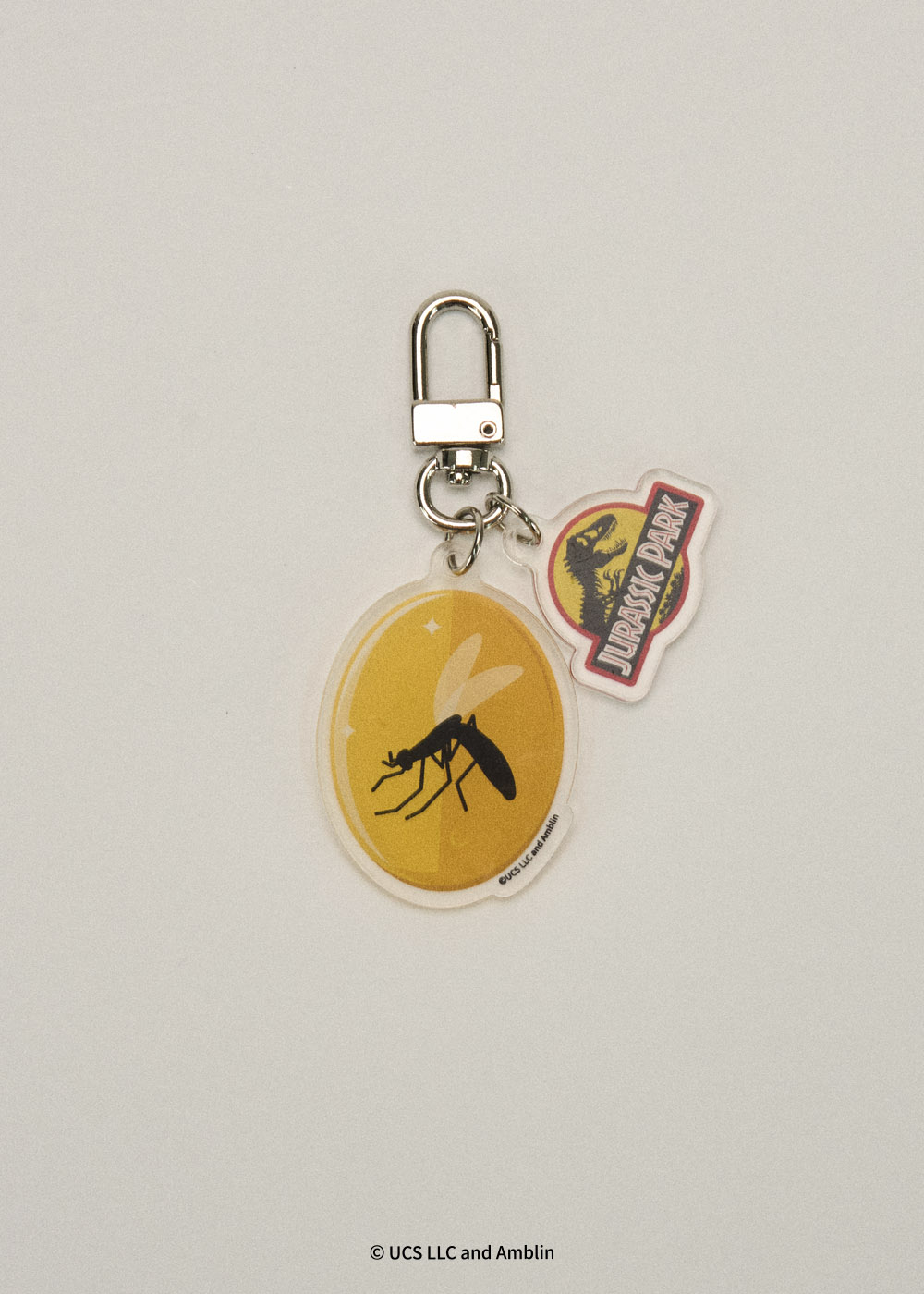 [JURASSIC] KEY RING_MOSQUITO IN AMBER